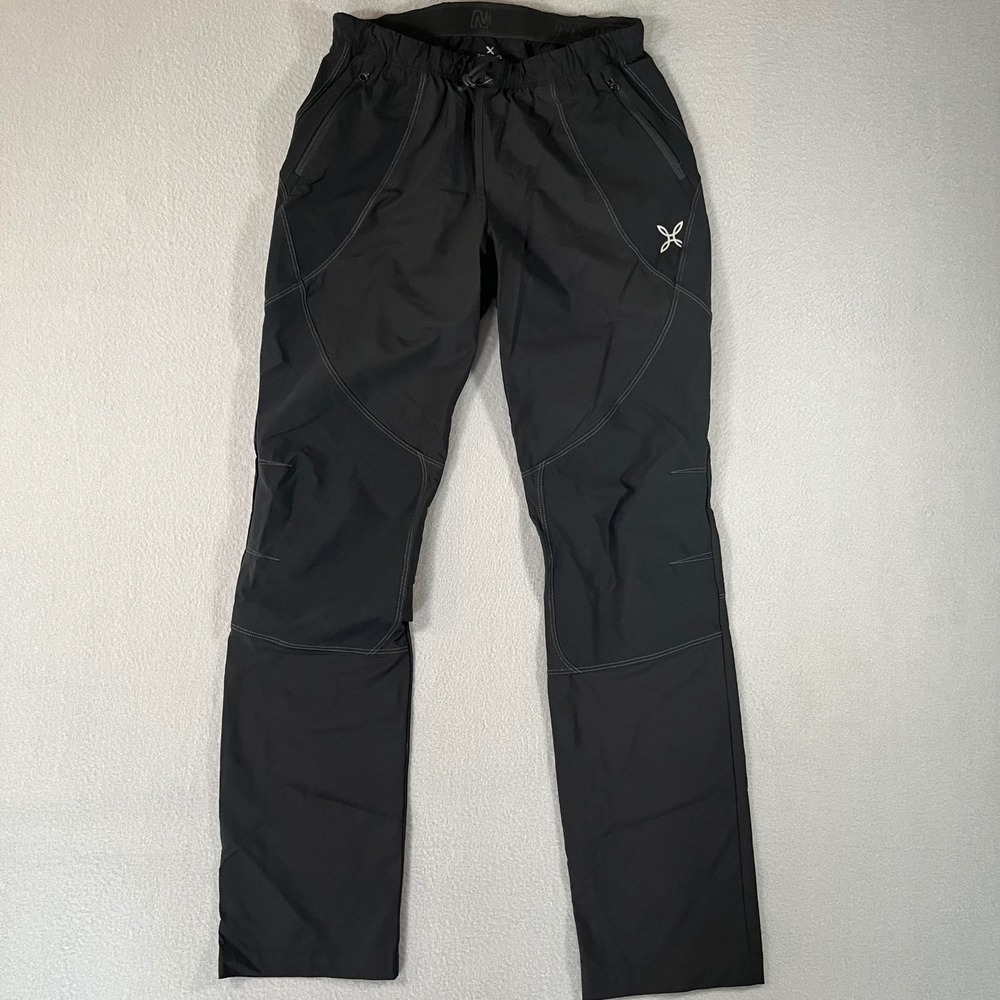Montura Womens Black Technical Hiking Climbing Pants Stretch Outdoor Trousers‎ M
